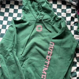 Overtime Green Hoodie for Men